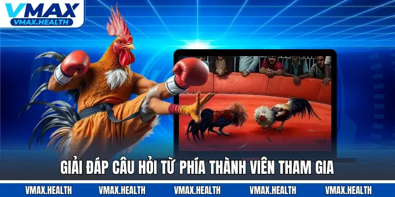 Giải đáp câu hỏi từ phía thành viên tham gia